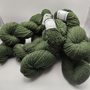 Peace Fleece Worsted Mohair Wool Yarn Lot Of 7 Skeins Harrisville